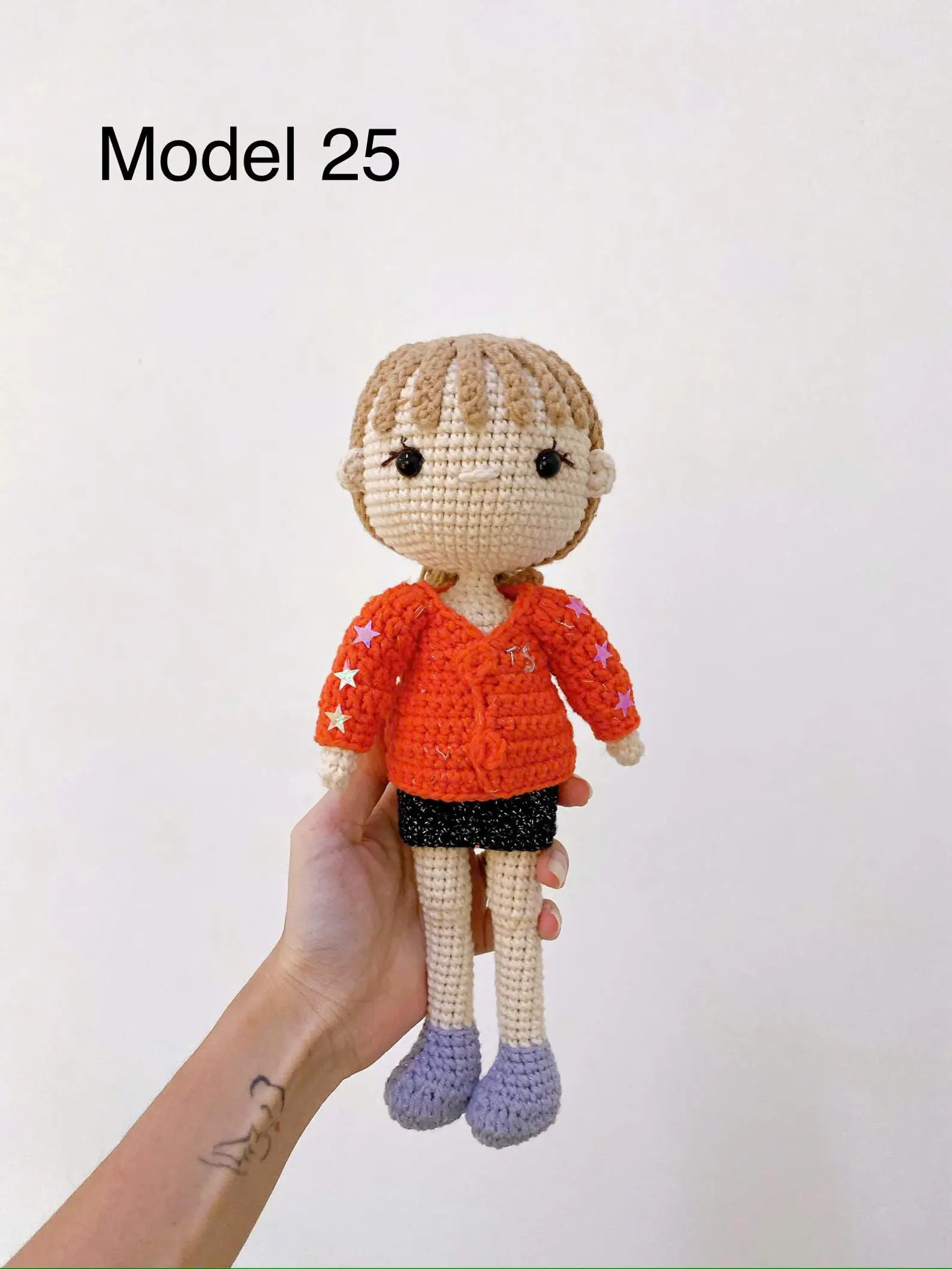 Handmade Crochet Doll Model 25